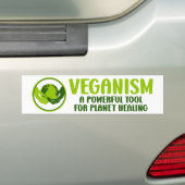 Veganism Bumpersticker (Op auto)