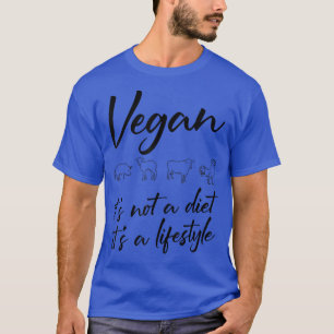 Veganism Het is geen eettafel. Het is een Plant va T-shirt
