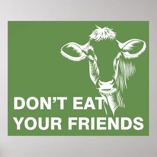 Veganism Poster (Voorkant)