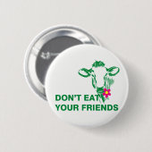 Veganism Ronde Button 5,7 Cm (Voorkant /achterkant)