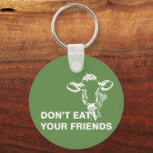 Veganism Sleutelhanger (Voorkant)