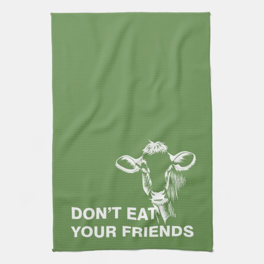 Veganism Theedoek (Verticaal)