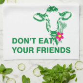 Veganism Theedoek (Gevouwen)