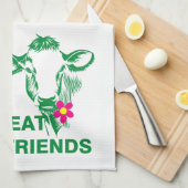 Veganism Theedoek (Quarter Fold)