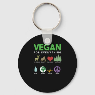 Veganism Vegetarian Foodie Veggies Gifts Vegan for Sleutelhanger