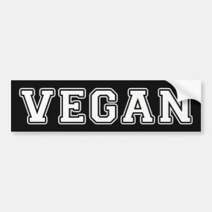 Veganist Bumpersticker
