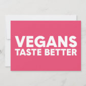 veganistisch beroep kaart (Voorkant)