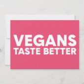 veganistisch beroep kaart (Voorkant)