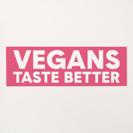 veganistisch beroep yogamat (Achterkant (horizontaal))