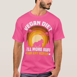 Veganistisch Dieet Meme Veganistisch Plantaardig V T-shirt