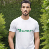 Veganistisch Mannen T-shirt