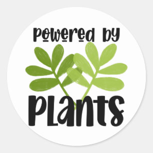 Veganistisch plantaardige sticker