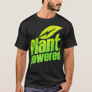 Veganistisch sterk Plant aangedreven T-shirt