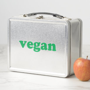 Veganistische groene moderne typografie