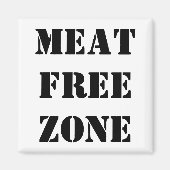 Veganistische magneet (Voorkant)