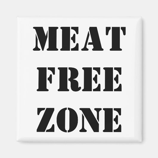 Veganistische magneet (Voorkant)