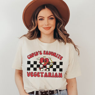 Veganistische Valentijnsdag, Cupids Favoriete Vege T-shirt