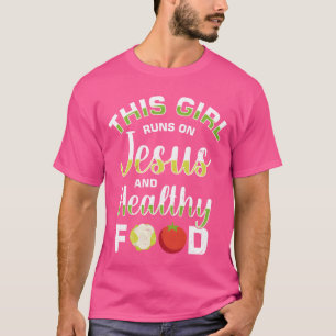 Veganistische vegetarische voeding dieet voedingsd t-shirt