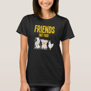 Veganistische Vegetarische Voeding Veganisten Vrie T-shirt