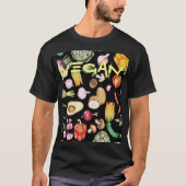 Veganistische verklaring Ethisch Kind Levende Groe T-shirt (Voorkant)