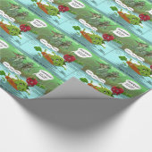 Veganjagers Grappig Cadeaupapier (Hoek)