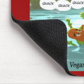 Veganjagers Grappig Muismat (Hoek)