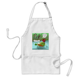 Veganjagers Grappig Standaard Schort