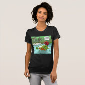 Veganjagers Grappig T-shirt (Voorkant volledig)