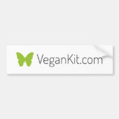 VeganKit Bumpersticker (Voorkant)