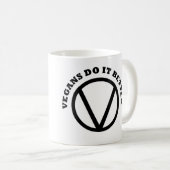 Vegans doen het beter met koffie Mok (Voorkant rechts)