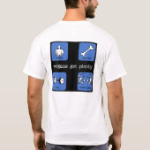 Vegans krijgen genoeg t-shirt (Achterkant)