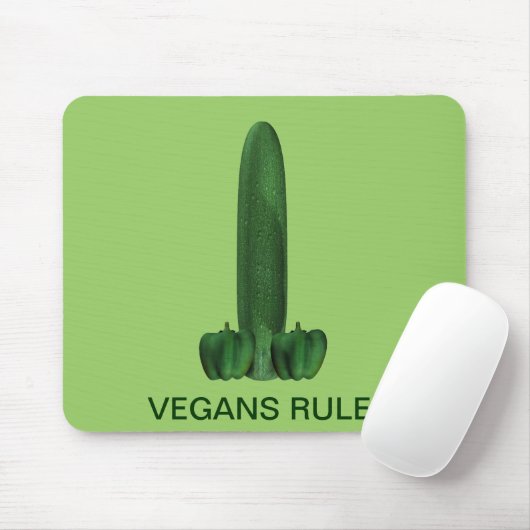 Vegans Rule! Muismat (Met muis)