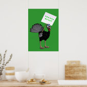 Vegans Rule! Poster (Keuken)