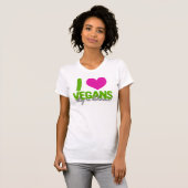 Vegans zijn Delicious T-shirt (Voorkant volledig)