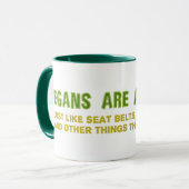 Vegans zijn vervelend mok (Voorkant links)