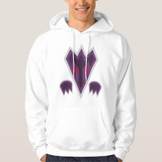vegarisch trui hoodie (Voorkant)
