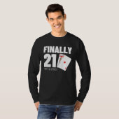 Vegas 21st Birthday - Birthday Party in Las Vegas T-shirt (Voorkant volledig)