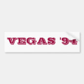 VEGAS '94 BUMPERSTICKER (Voorkant)