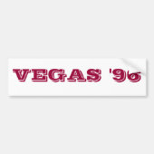 VEGAS '96 BUMPERSTICKER (Voorkant)