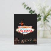Vegas Aanmelden Briefkaart (Staand voorkant)