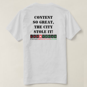 Vegas Advantage Inhoud zo groot T-shirt