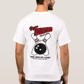 Vegas Adventures Cosmic Bowling League Tee Shirt (Achterkant)