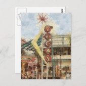 Vegas Artwork Briefkaart (Voorkant / Achterkant)