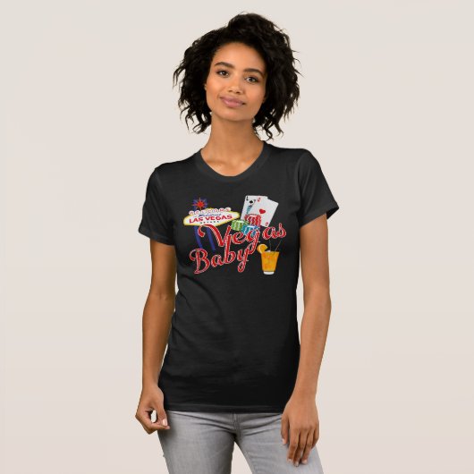 VEGAS Baby 21st Birthday Graphic T-shirt (Voorkant volledig)