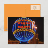 Vegas Baby. Briefkaart (Voorkant / Achterkant)
