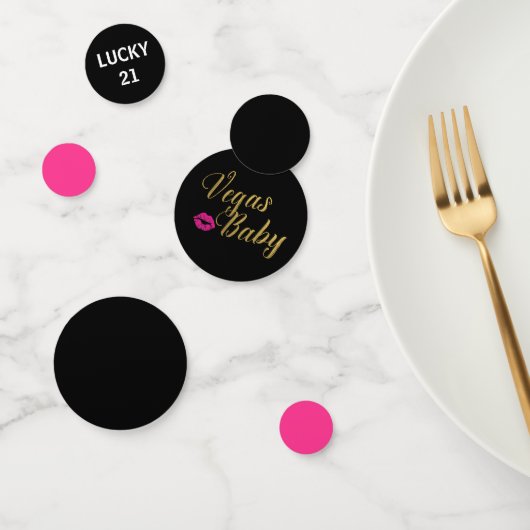 Vegas Baby Confetti Decor