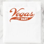 Vegas Baby Rechthoekige Sticker (Tas)