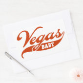 Vegas Baby Rechthoekige Sticker (Envelop)