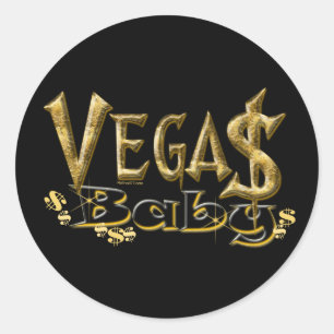 Vegas Baby Sticker