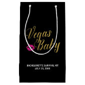 Vegas Baby Survival Kit Bag Klein Cadeauzakje (Voorkant)